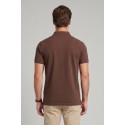 MCS polo in piquet di cotone con logo ricamato 14MPS001-02301 [8e0889a1]