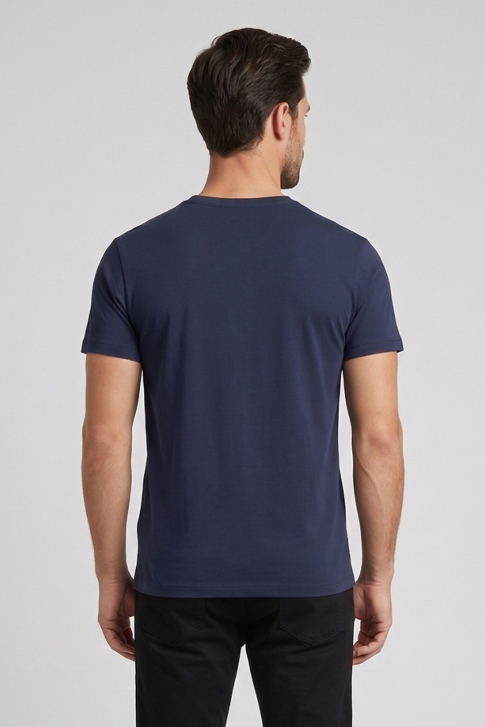 MCS t-shirt in jersey con logo ricamato 14MTS055-06308 [0468a6b8]
