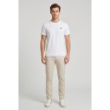 Beverly Hills Polo Club t-shirt in misto cotone e lino TS450030 [a10ad7a4]