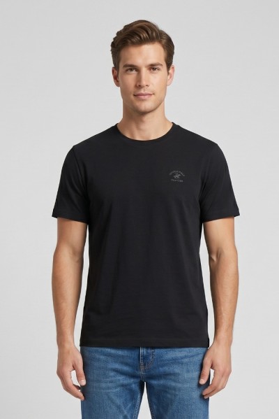 Beverly Hills Polo Club t-shirt in jersey di cotone stretch TS415022 — 805219040079765_1