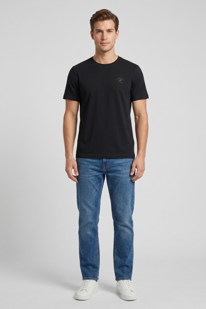 Beverly Hills Polo Club t-shirt in jersey di cotone stretch TS415022 [9a279f72]