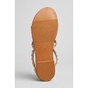 Gold & Gold sandalo con borchie e frange GD471 [76010a09]