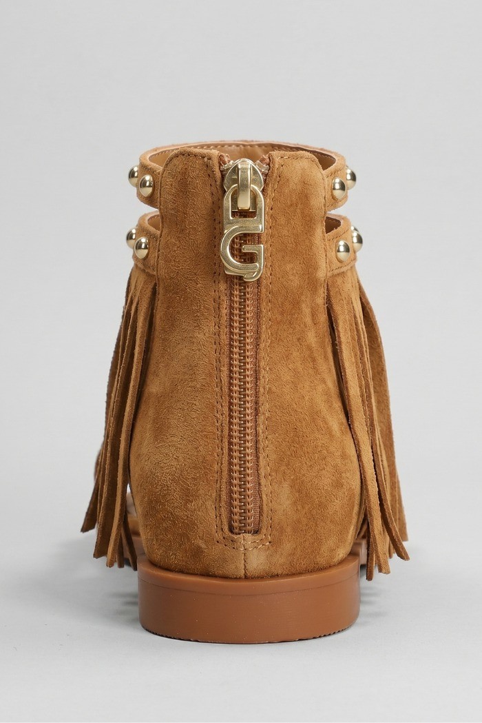 Gold & Gold sandalo con borchie e frange GD471 [29708005]