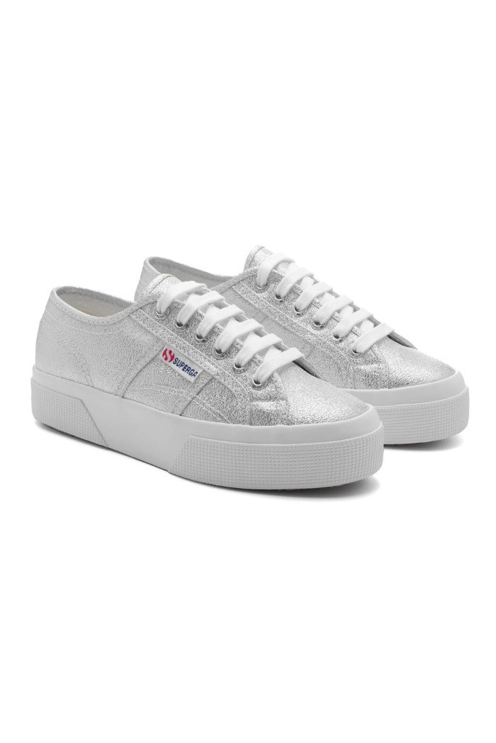 Superga sneaker platform in lamè 2740 Platform Lame [036061f0]