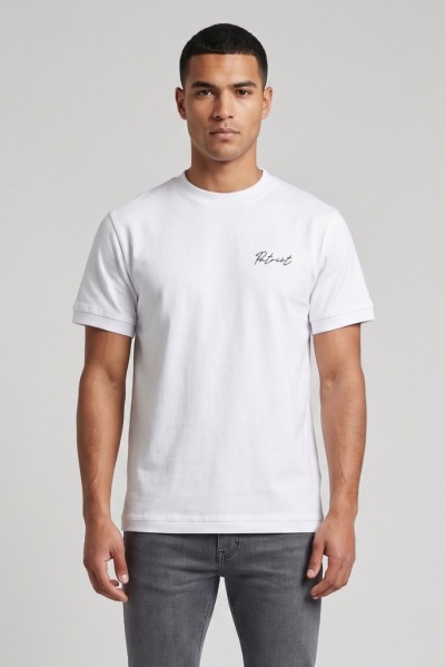 Patriot t-shirt in jersey di cotone con stampa MU106 [0845bd12]