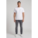 Patriot t-shirt in jersey di cotone con stampa MU106 [667e3f1b]