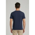 Beverly Hills Polo Club t-shirt in misto cotone e lino TS450030 [8b99e4b1]
