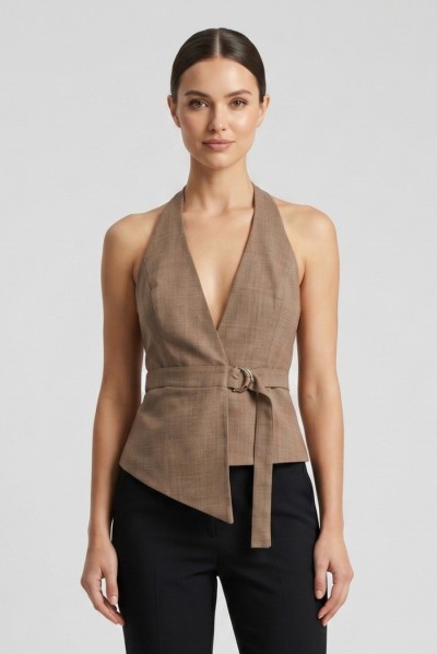 Maidoma gilet con fibbia PE26F448/GL2166 — 805219040079090_1