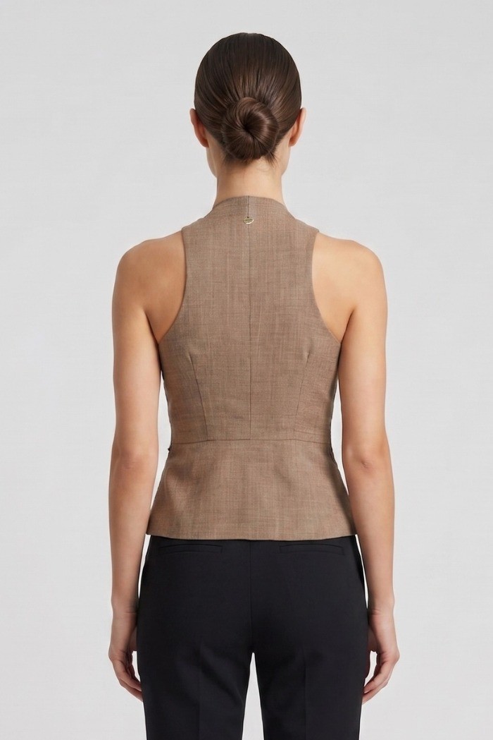 Maidoma gilet con fibbia PE26F448/GL2166 [20773b7b]