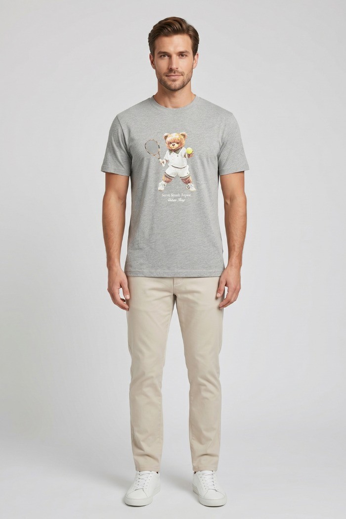 Urban Ring t-shirt in cotone con stampa UR1110031 [73fb9f4a]