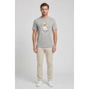 Urban Ring t-shirt in cotone con stampa UR1110031 [73fb9f4a]