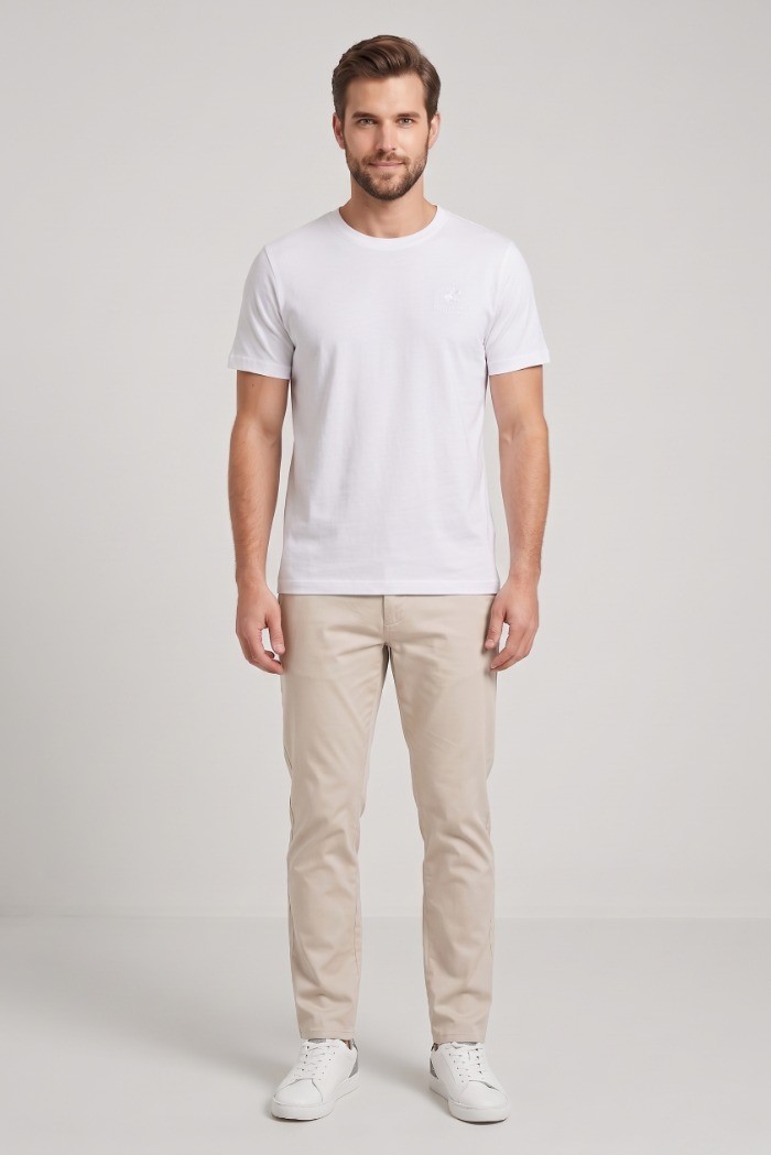 Beverly Hills Polo Club t-shirt in jersey di cotone TS450044 [413f77c8]