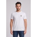 Datch t-shirt in cotone con patch logo DM8751 [d4c8f25f]