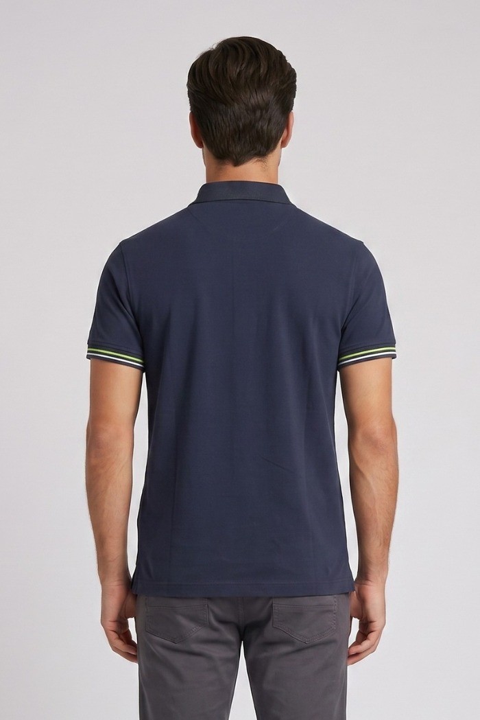 Datch polo in piquet di cotone stretch DM9290 [eefd234f]