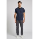 Datch polo in piquet di cotone stretch DM9290 [59e0e24b]