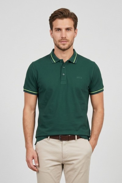 Datch polo in piquet di cotone stretch DM9290 — 805219040080153_2