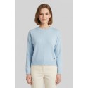 Fresh Flower maglia girocollo con taglio centrale FD456 [eb1be14a]