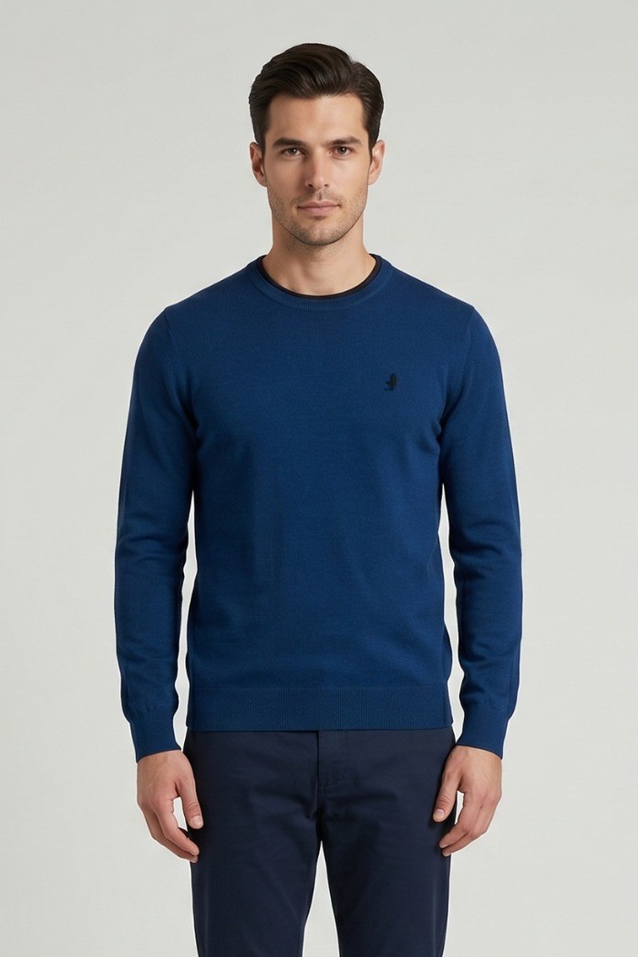 MCS maglia in cotone con logo ricamato 14MKN001-02501 [2ce3abc3]