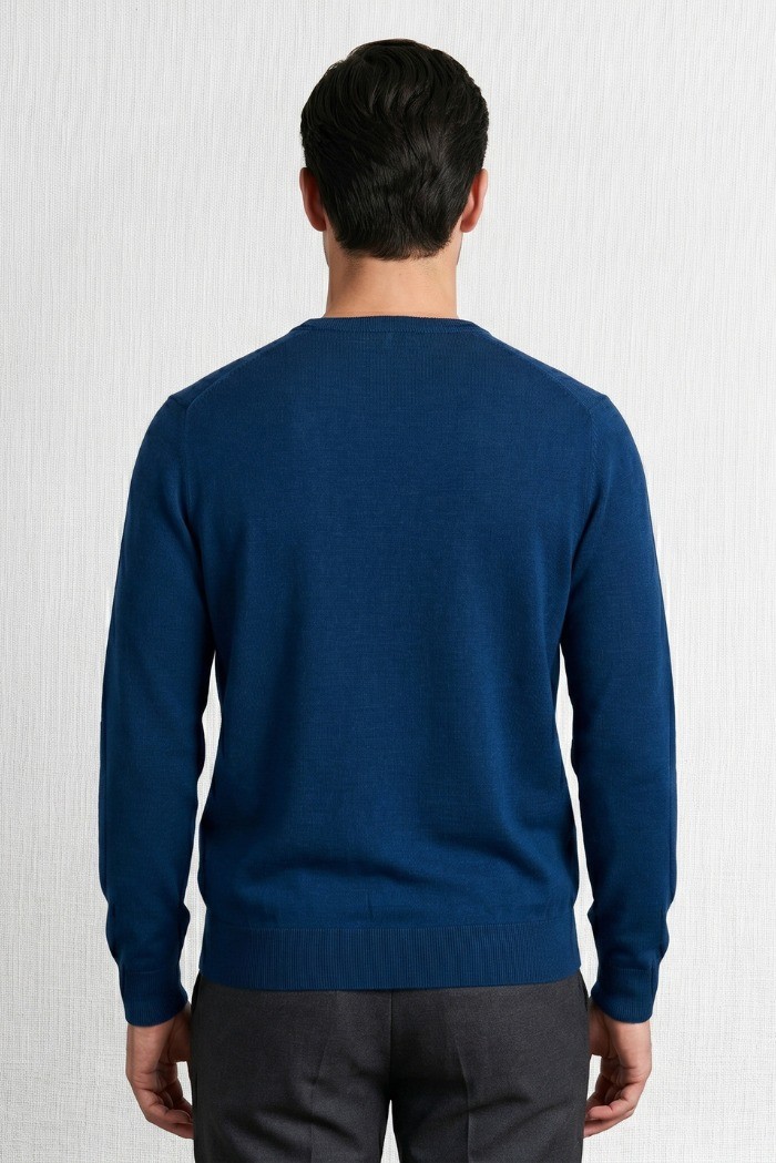 MCS maglia in cotone con logo ricamato 14MKN001-02501 [f5c5e8ce]