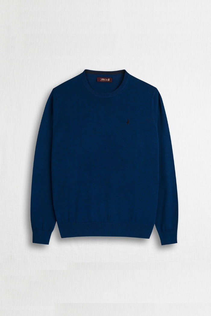 MCS maglia in cotone con logo ricamato 14MKN001-02501 [47886ed4]