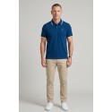 MCS polo in piquet cotone stretch con righe bicolore 14MPS054-02302 [e33fc6d7]