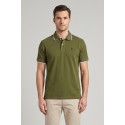 MCS polo in piquet cotone stretch con righe bicolore 14MPS054-02302 [5f3b1f4d]