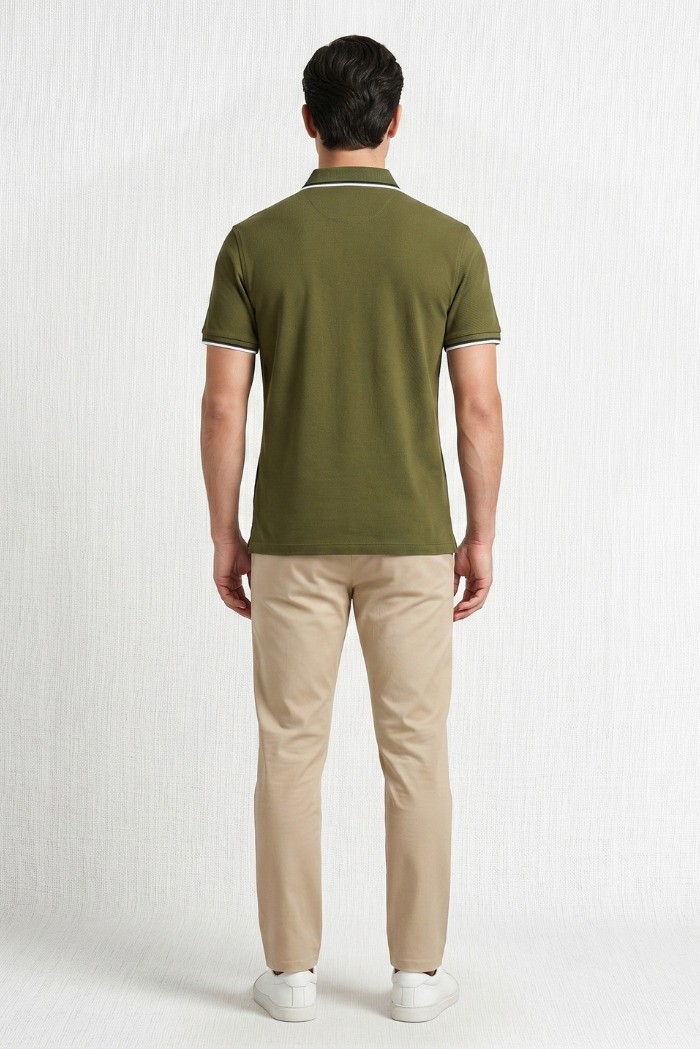 MCS polo in piquet cotone stretch con righe bicolore 14MPS054-02302 [861d5c40]