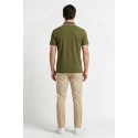 MCS polo in piquet cotone stretch con righe bicolore 14MPS054-02302 [861d5c40]