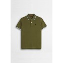 MCS polo in piquet cotone stretch con righe bicolore 14MPS054-02302 [3450da5a]