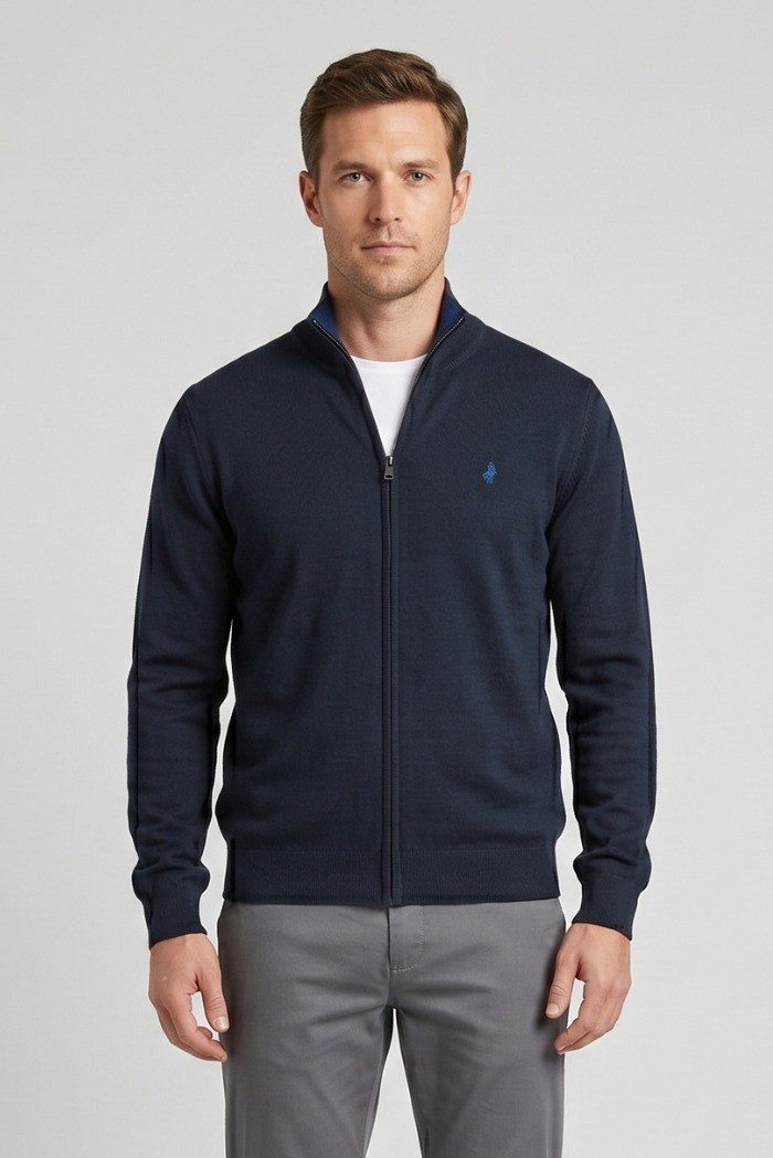MCS cardigan in cotone full zip 14MKN003-02501 [fd100500]