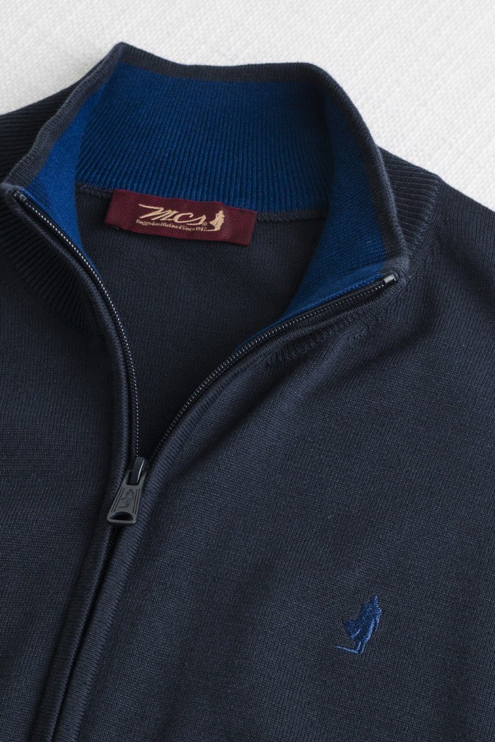 MCS cardigan in cotone full zip 14MKN003-02501 [f840421e]