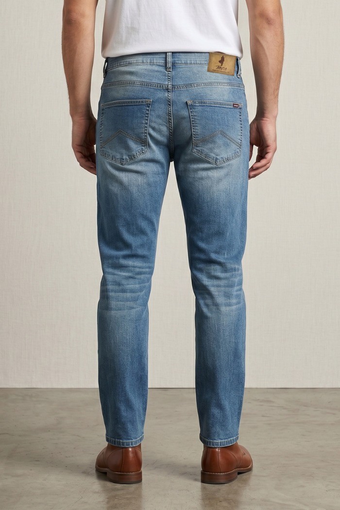 MCS jeans slim fit in denim leggero 14MDM100-02202 [1971c9d6]