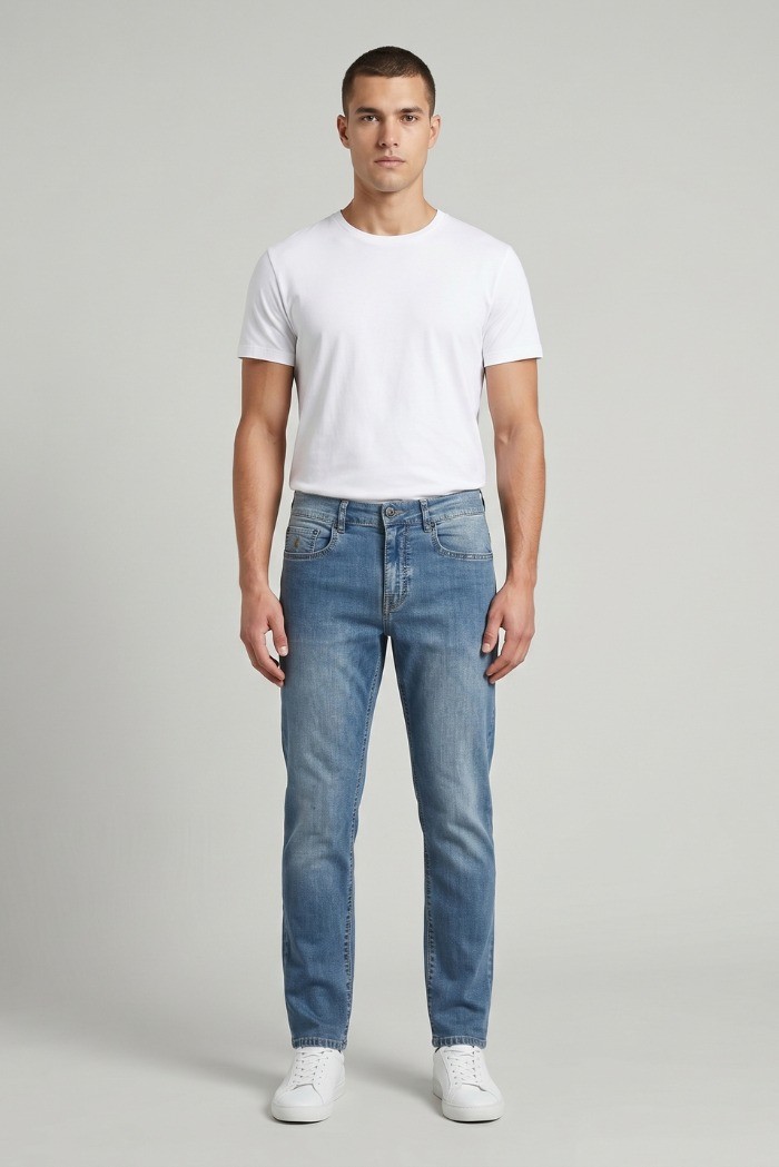 MCS jeans slim fit in denim leggero 14MDM100-02202 [ae6c08d2]
