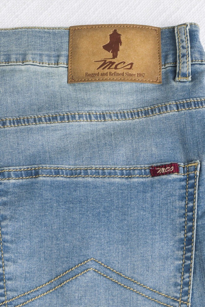 MCS jeans slim fit in denim leggero 14MDM100-02202 [721a0cc1]