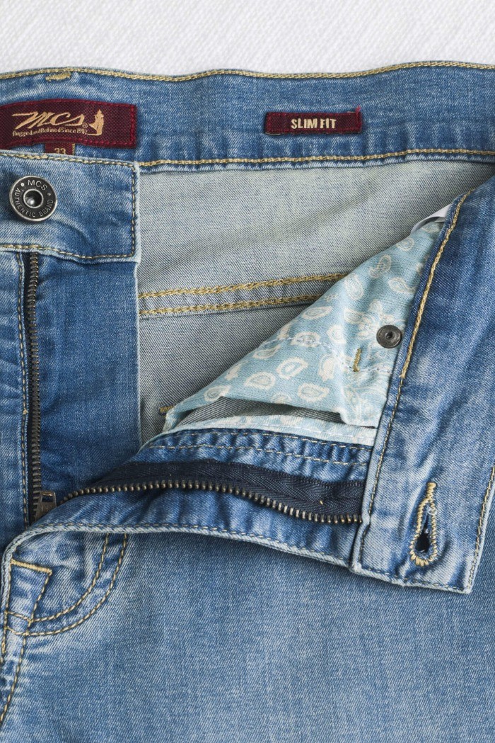 MCS jeans slim fit in denim leggero 14MDM100-02202 [cfa743f9]