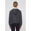 Moschino felpa cappuccio da donna con bande logate v6a1709-4436 [83e00eaa]