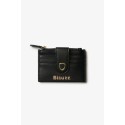 Blauer portacarte in ecopelle S6DIN01 [ebea04eb]
