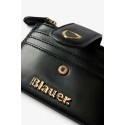 Blauer portacarte in ecopelle S6DIN01 [32cc47e6]