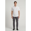 MCS camicia mezza manica in lino 14MSH207-02608 [de1857d9]
