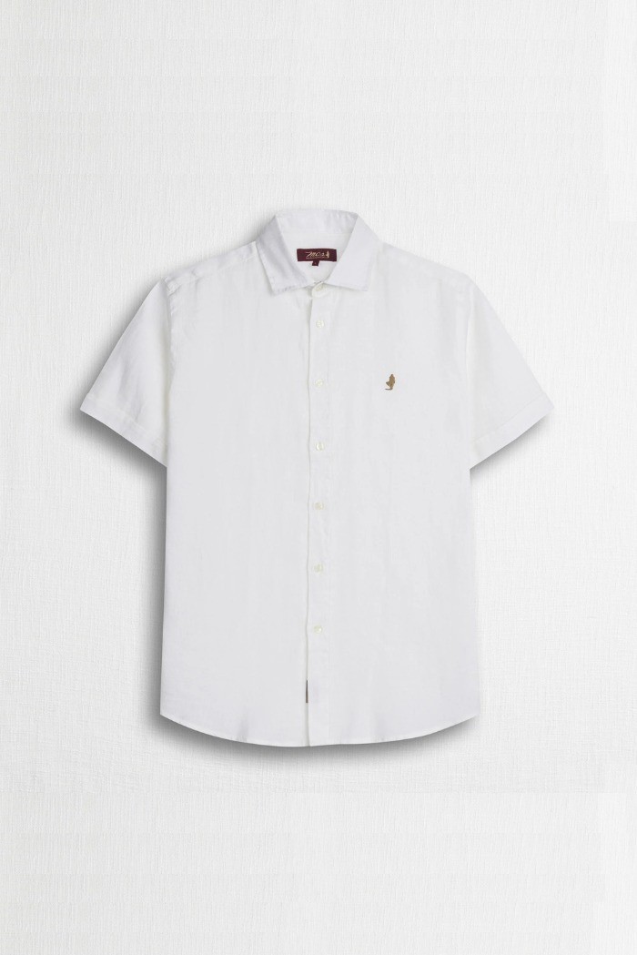 MCS camicia mezza manica in lino 14MSH207-02608 [db4810c7]