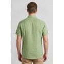 MCS camicia mezza manica in lino 14MSH207-02608 [ebb2d05f]