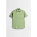 MCS camicia mezza manica in lino 14MSH207-02608 [5caf115b]