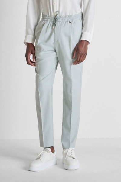 Antony Morato pantalone regular in misto viscosa slub Neil MMTS00052-FA650377 — 805219040080231_1