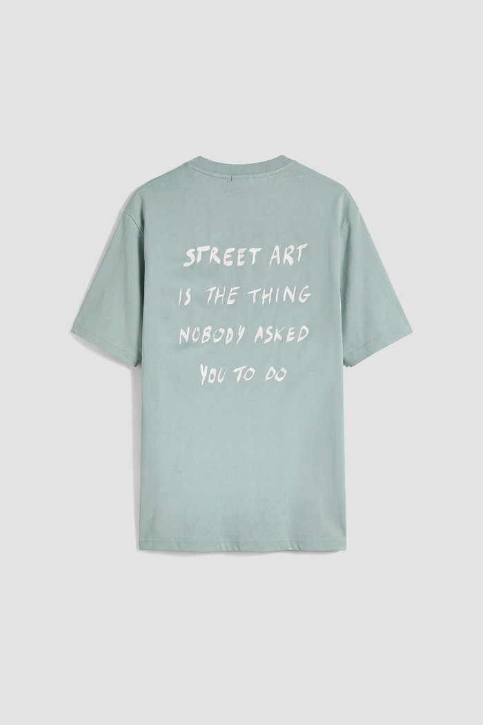 Antony Morato t-shirt relaxed fit street art MMKS02670-FA100144 [a9f04944]