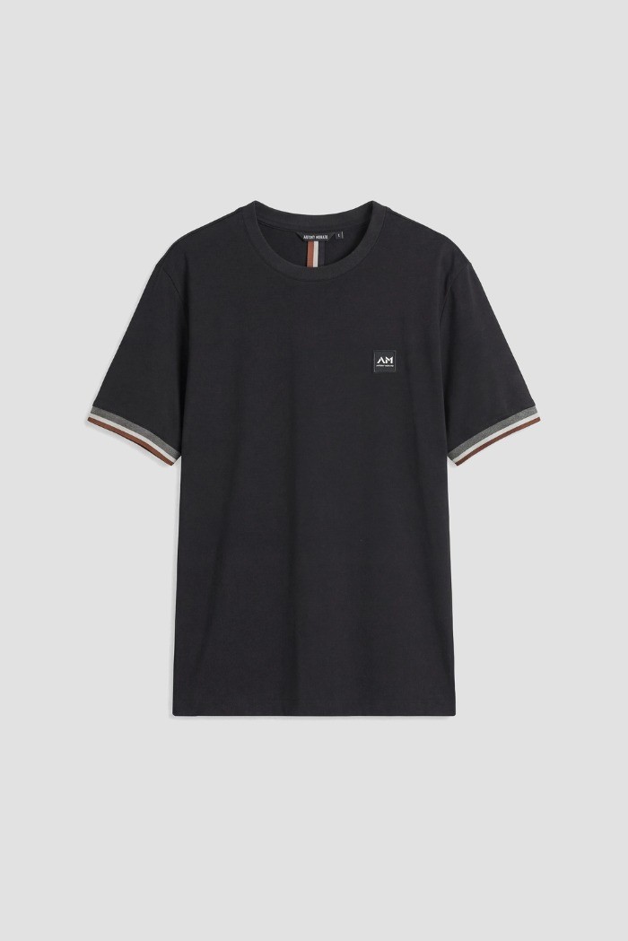 Antony Morato t-shirt regular fit in jersey con dettaglio manica MMKS02648-FA100258 [bc9b6ed1]