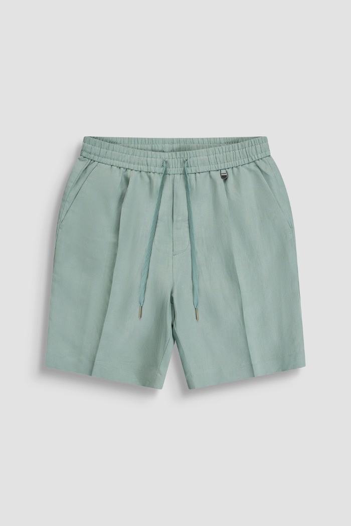 Antony Morato bermuda regular fit in viscosa e lino slub Nolan MMSH00230-FA900135 [4b258232]