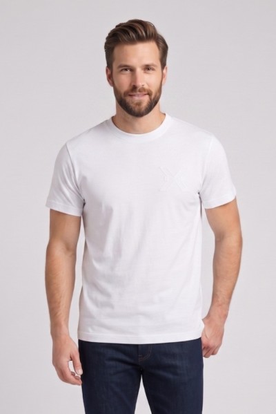 John Richmond t-shirt in jersey di cotone Semite UMP26024TS [e696e0fc]
