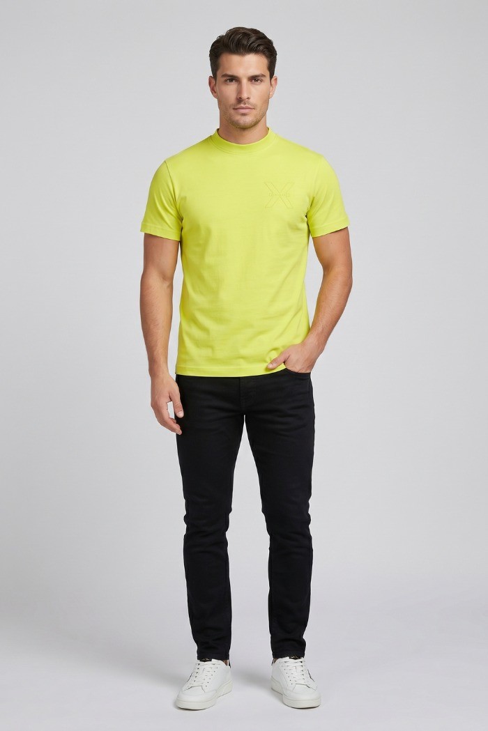 John Richmond t-shirt in jersey di cotone Semite UMP26024TS [3a7bfa55]