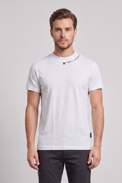 John Richmond t-shirt in jersey di cotone Fyami UMP26038TS — 805219040078669_1