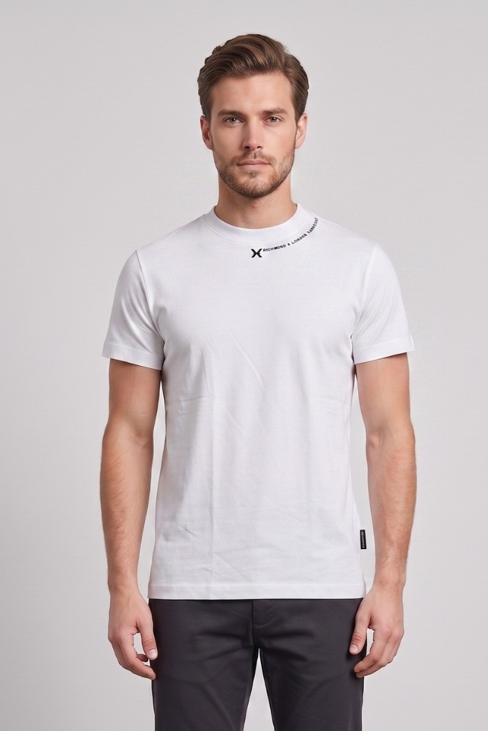 John Richmond t-shirt in jersey di cotone Fyami UMP26038TS [5336e4eb]